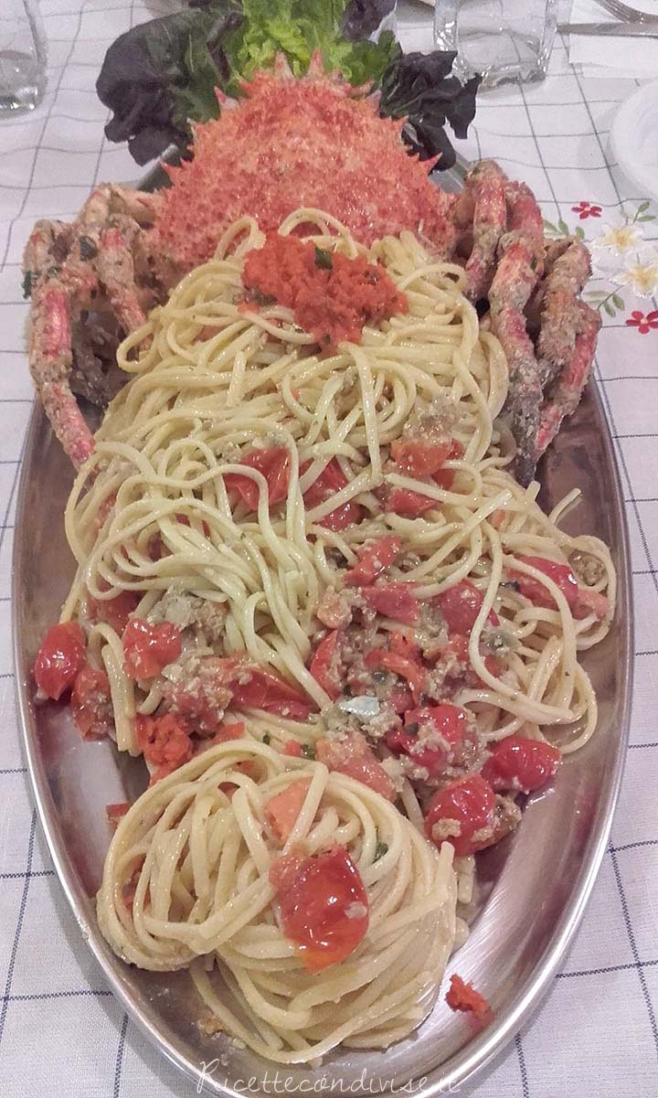 Linguine alla granseola