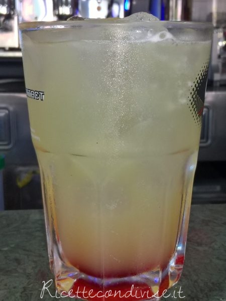 Cocktail malibù apple summer
