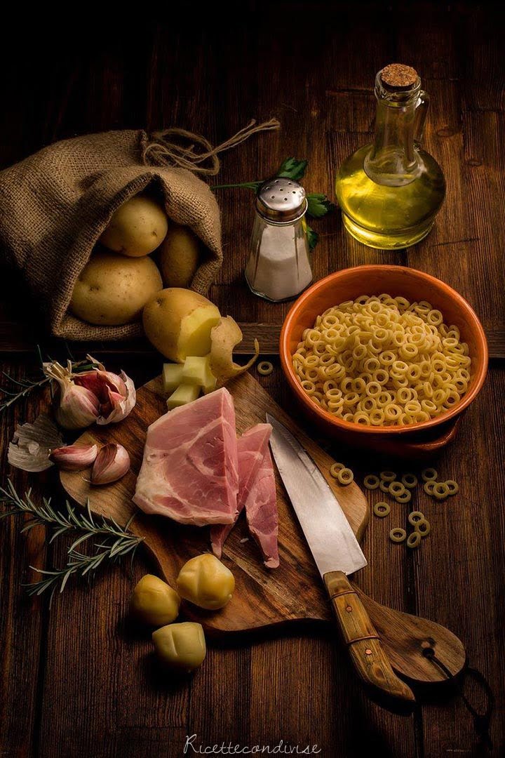 Pasta e patate gustosa 2 Ingredienti per pasta e patate gustosa