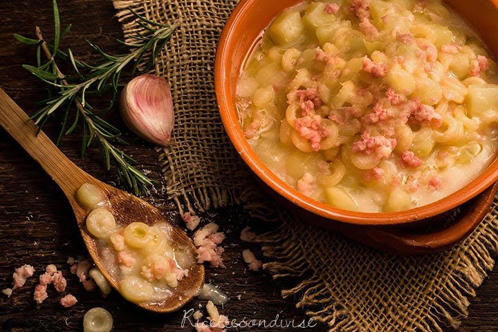 Pasta e patate gustosa