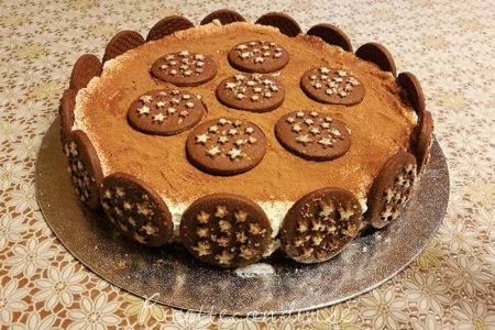 Torta Pan di stelle senza cottura