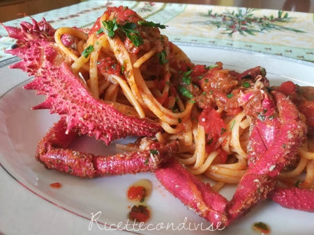 Bavette alla granceola