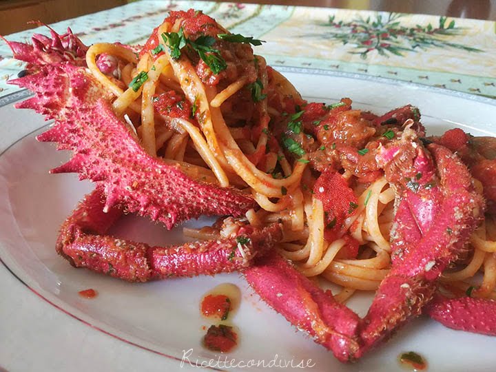 Bavette alla granceola