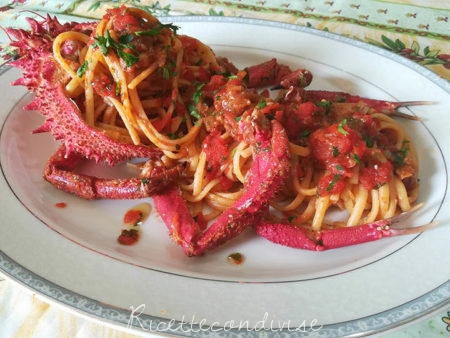 Bavette alla granseola