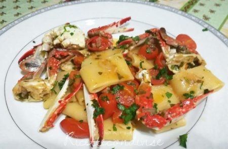 Calamarata coi granchi di Franco Graziano