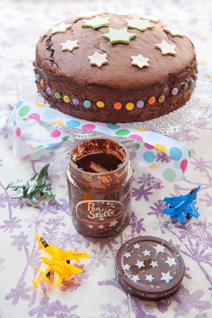 Torta cacao e cioccolato con crema Pan di Stelle 6 Torta cacao e cioccolato con crema Pan di Stelle