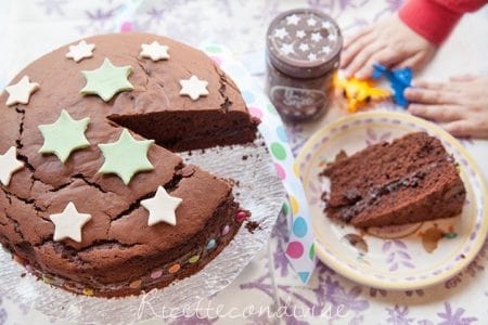 Torta cacao e cioccolato con crema Pan di Stelle 5 Torta cioccolato e cacao Pan di Stelle