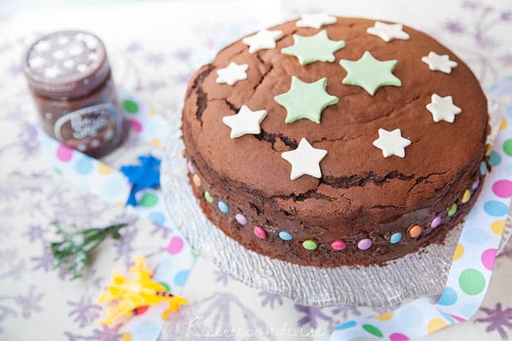 Torta cacao e cioccolato con crema Pan di Stelle 1 Torta cacao e cioccolato con crema Pan di Stelle