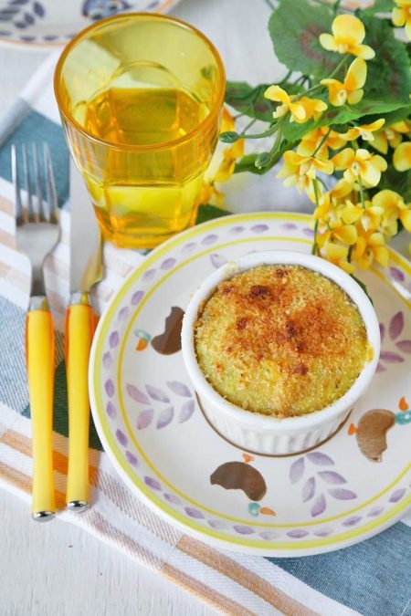 Tortini patate e zucchine allo zafferano (Festa della Donna) 2 Tortino di patate e zucchine allo zafferano
