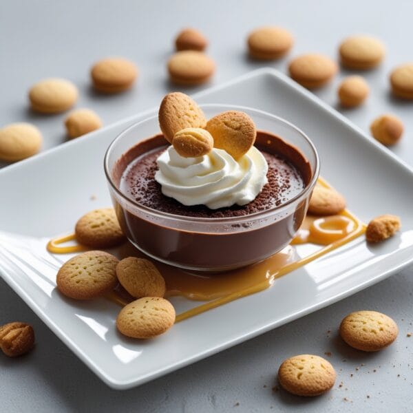 Bonet al cioccolato con Amaretti